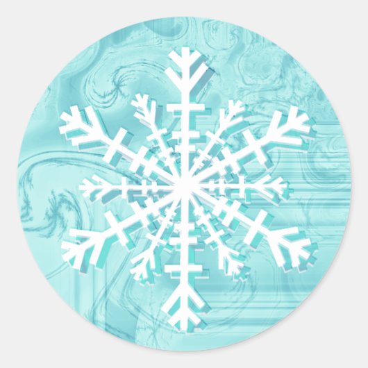 Snowflake Stickers (Voorkant)