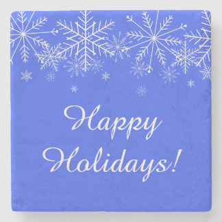 Snowflake Stone Coaster Stenen Onderzetter