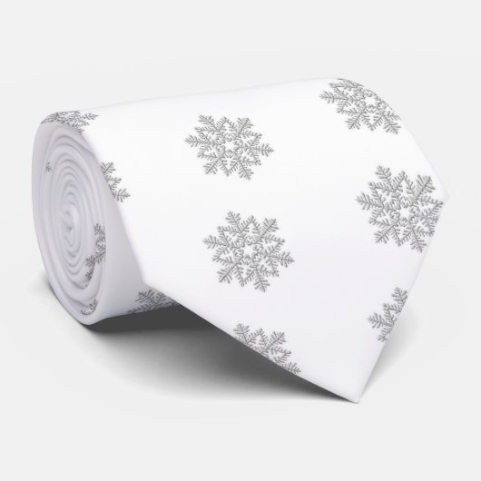 Snowflake Stropdas (Opgerold)