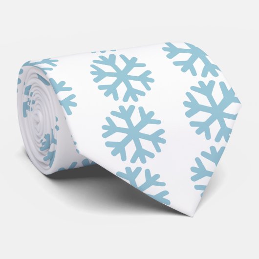 Snowflake Stropdas (Opgerold)