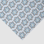 Snowflake Sugar Cookie Winter Hanukkah Kerstmis Tissuepapier (Detail)