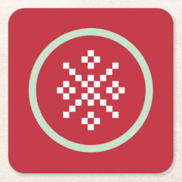 Snowflake Sweater Weather Onderzetter