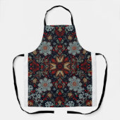 Snowflake Symphony tijdens de kerstdagen Schort (Voorkant)