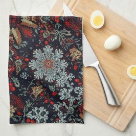 Snowflake Symphony tijdens de kerstdagen Theedoek