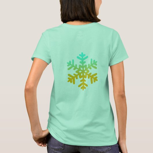 Snowflake T-shirt (Achterkant)