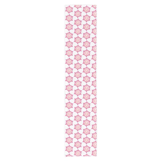 Snowflake Table Runner Korte Tafelloper (Voorkant)