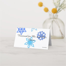 Snowflake  tafel/plaats kaarthouder plaatskaartje