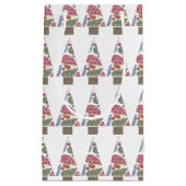 Snowflake tapijten Boom Klein cadeautas (Voorkant)