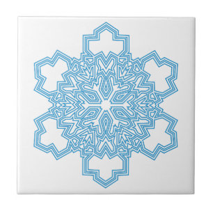 Snowflake Tegeltje