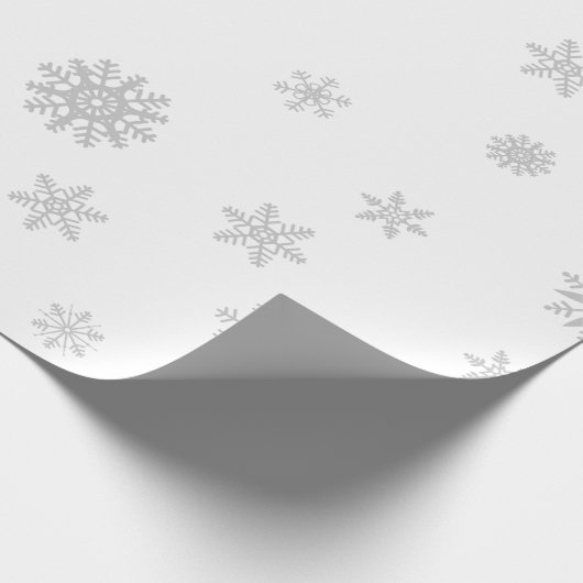 Snowflake textuurpapier cadeaupapier (Hoek)