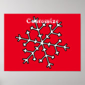 Snowflake Thunder_Cove Poster (Voorkant)