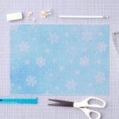 Snowflake Tissuepapier (Craft)
