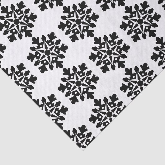 Snowflake Tissuepapier (Detail)