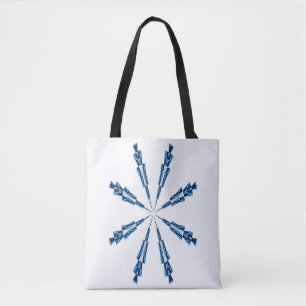 Snowflake Tote Bag