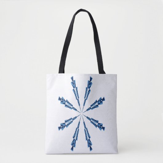 Snowflake Tote Bag (Voorkant)