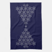 Snowflake Tree Kitchen Towel Theedoek (Verticaal)