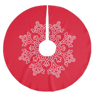 Snowflake Tree Skirt Kerstboom Rok
