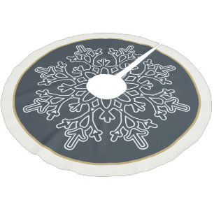 Snowflake Tree Skirt Kerstboom Rok