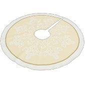 Snowflake Tree Skirt Kerstboom Rok (Gekanteld)