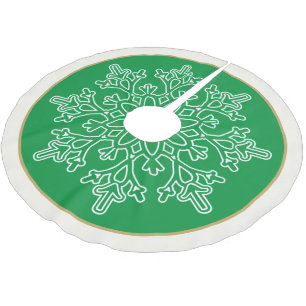 Snowflake Tree Skirt Kerstboom Rok