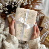 Snowflake Trio Kerstmis / Winter Wrapping Paper