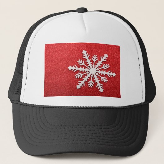 Snowflake Trucker Pet (Voorkant)