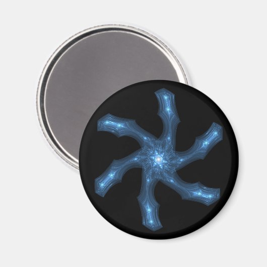 Snowflake van Celestial - Magneet (Voorkant / Achterkant)