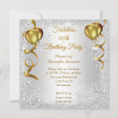 Snowflake van de goudballonvaars kaart (Achterkant)