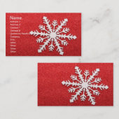 Snowflake Visitekaartje (Voorkant / Achterkant)