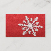 Snowflake Visitekaartje (Achterkant)
