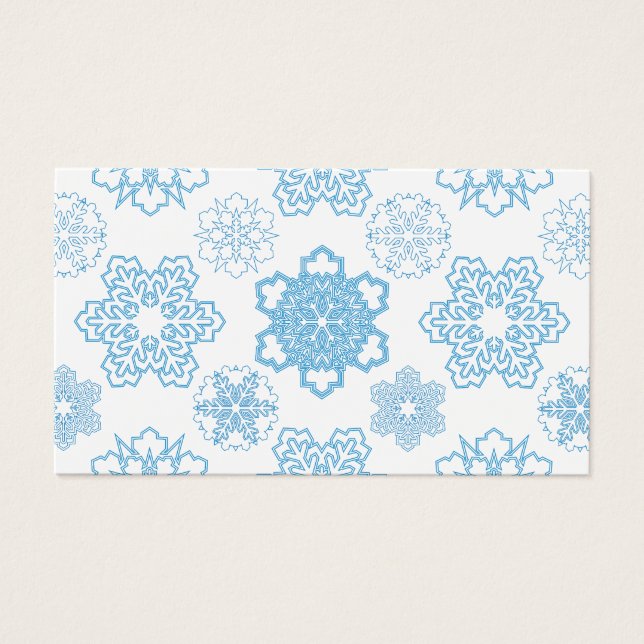 Snowflake Visitekaartje (Voorkant)