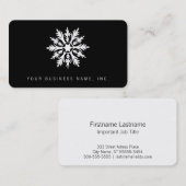 Snowflake Visitekaartje (Voorkant / Achterkant)