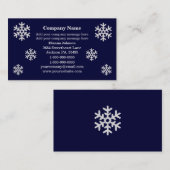 Snowflake Visitekaartjes (Voorkant / Achterkant)
