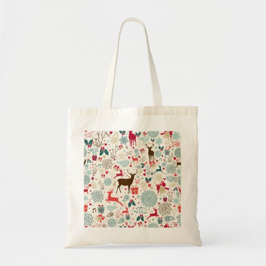Snowflake voor kerstfeestdagen tote bag (Voorkant)