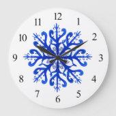 Snowflake Wall klok (Voorkant)