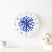 Snowflake Wall klok (Huis)