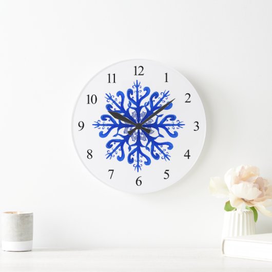 Snowflake Wall klok (Huis)