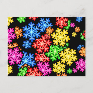 Snowflake Wallpaper Briefkaart