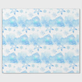 Snowflake waterverdampingspapier cadeaupapier (Vlak)