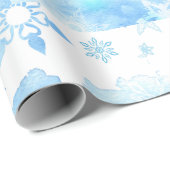Snowflake waterverdampingspapier cadeaupapier (Rol Hoek)
