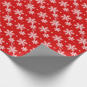 Snowflake werkpapier, aangepast cadeaupapier (Hoek)