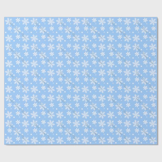 Snowflake werkpapier, aangepast cadeaupapier (Vlak)