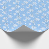 Snowflake werkpapier, aangepast cadeaupapier (Hoek)