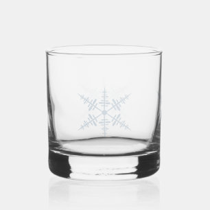 Snowflake Whisky Glas