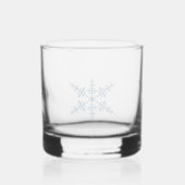 Snowflake Whisky Glas (Links)