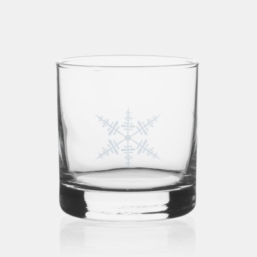 Snowflake Whisky Glas (Links)