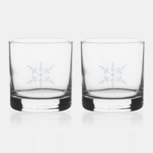 Snowflake Whisky Glas