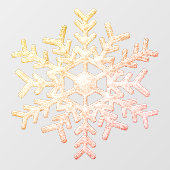 Snowflake Window Cling Raamsticker (Vel)