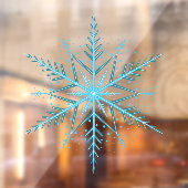 Snowflake Window Cling Raamsticker (Vel 2)