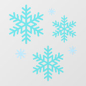 Snowflake Window Cling Raamsticker (Vel)